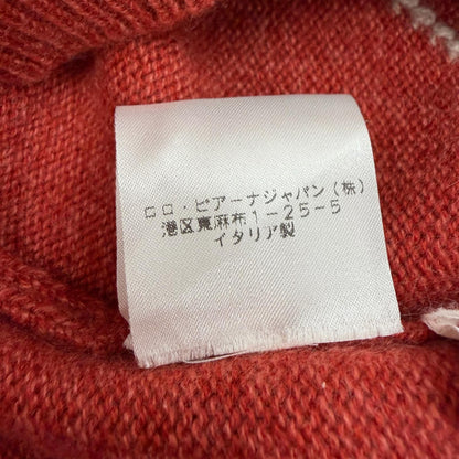 ロロピアーナ アーガイルカシミヤニット