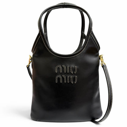 ミュウミュウ Ivy レザー2wayショルダーバッグ