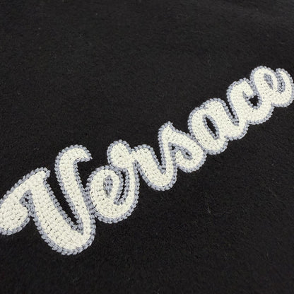 ヴェルサーチェ 刺繍ロゴジャケット