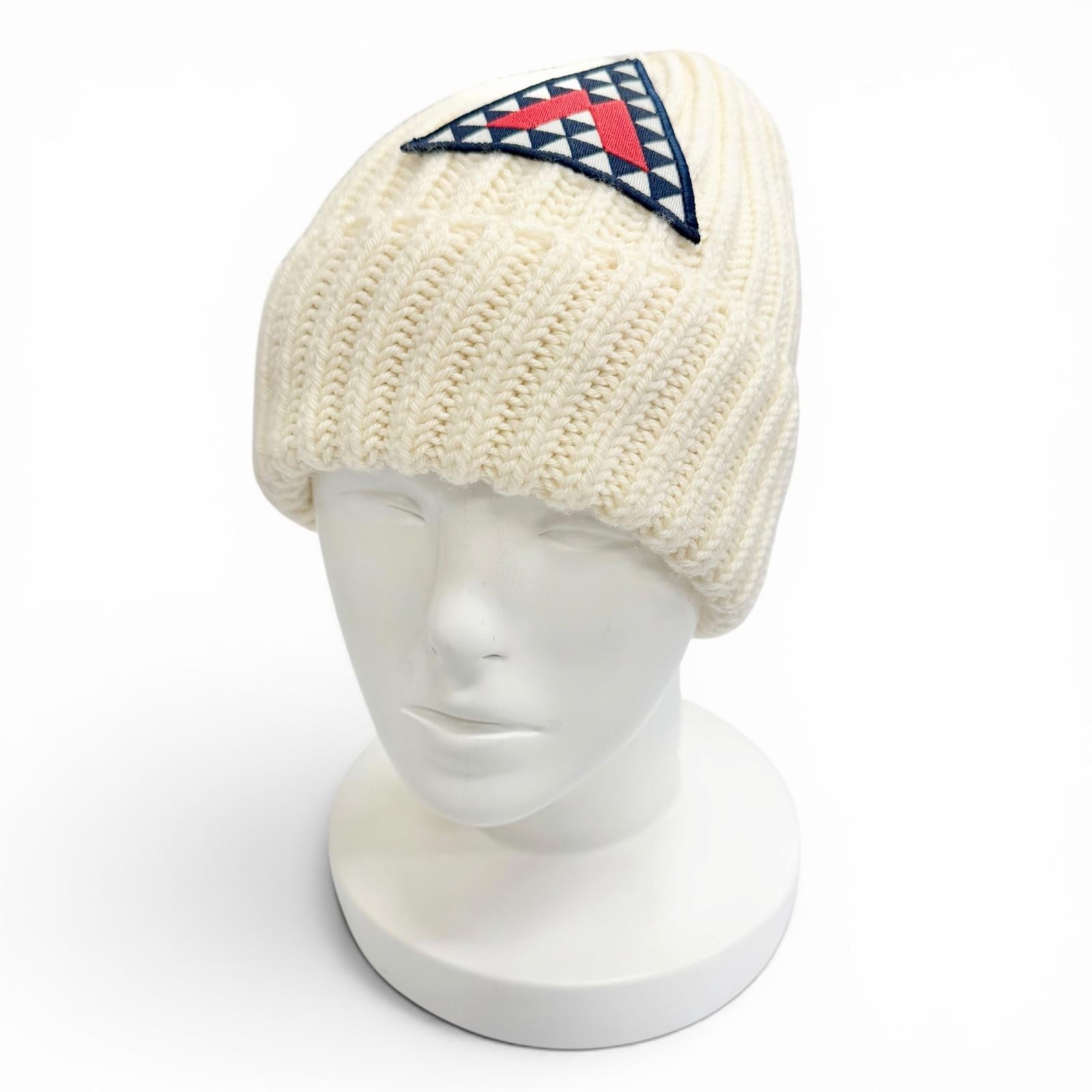 モンクレール BERRETTO TRICOT ウールニットキャップ