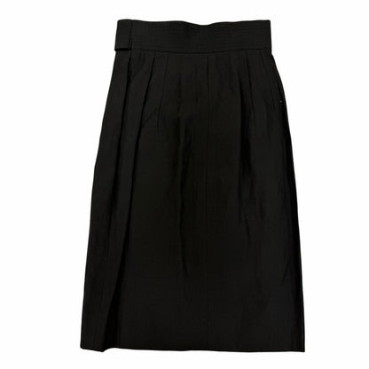 グッチ シルクリネンラップスカート