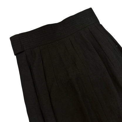 グッチ シルクリネンラップスカート