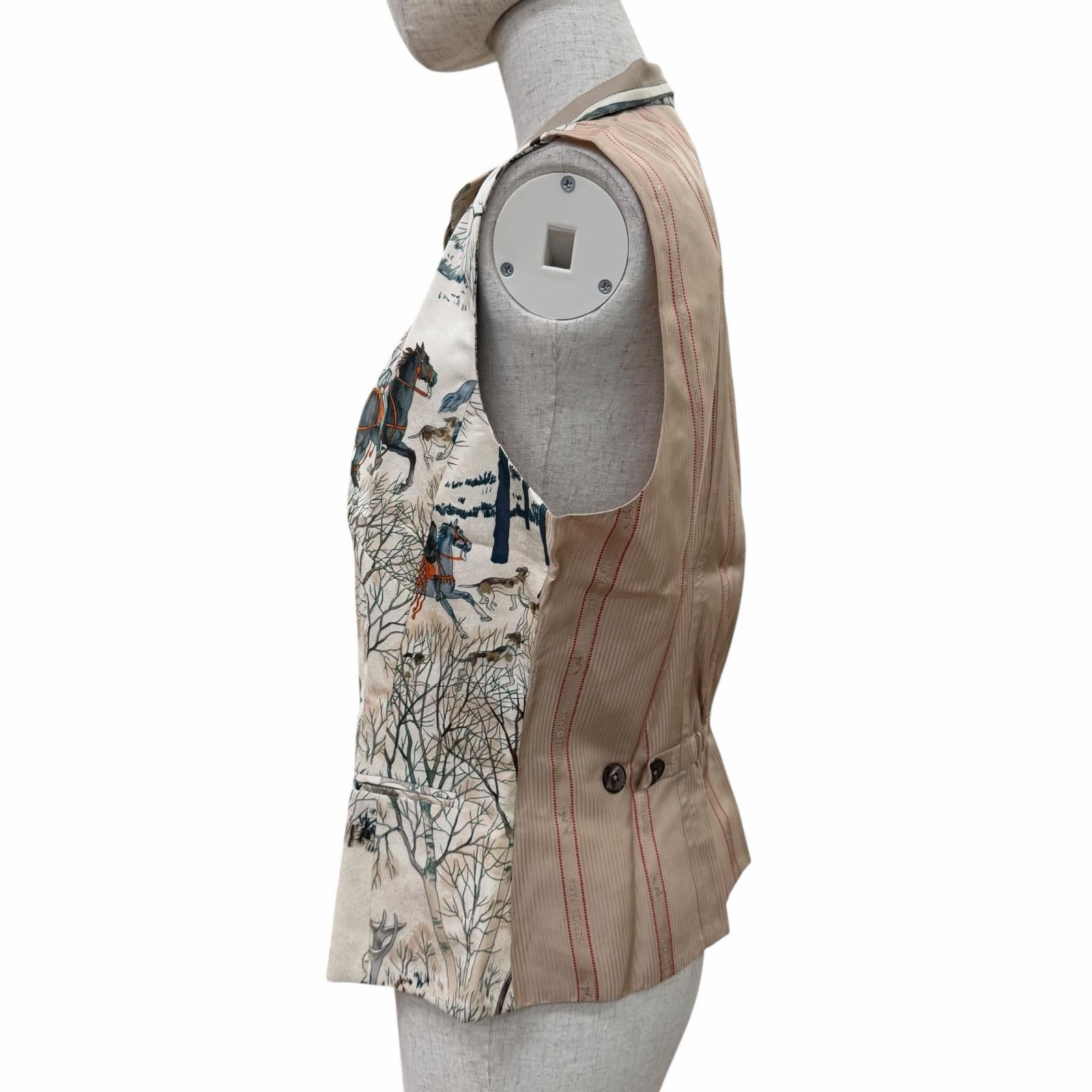 エルメス シルクジャケット