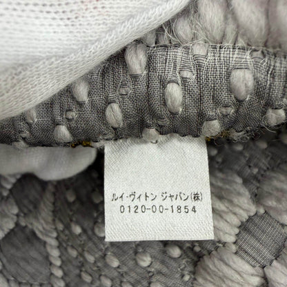 ルイヴィトン エスカル ロゴマニア ウールシルクマフラー