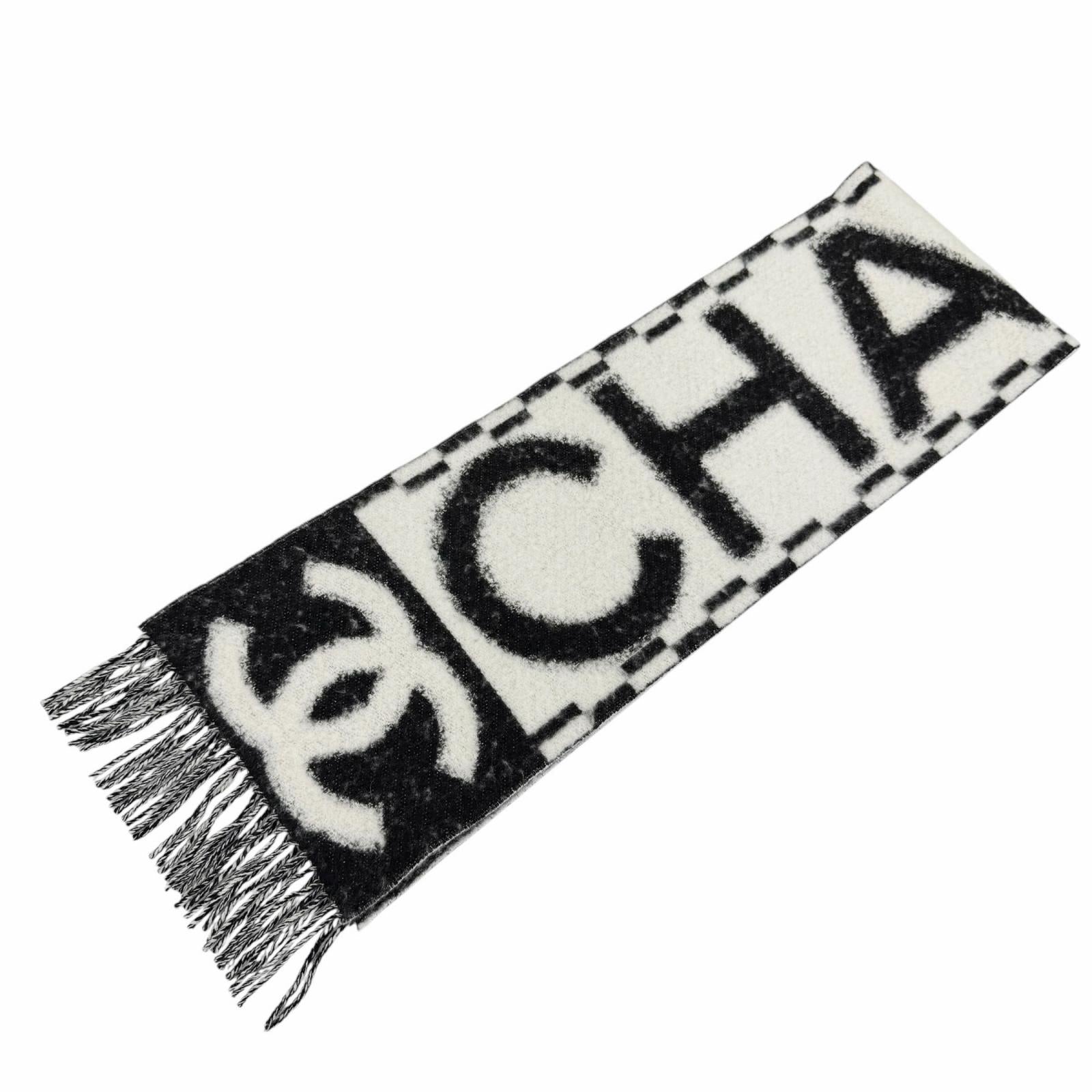 シャネル カシミヤシルクマフラー