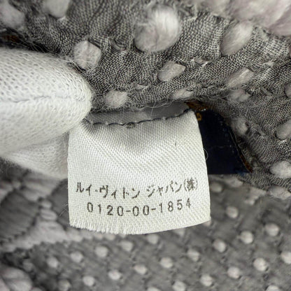 ルイヴィトン エシャルプ ロゴマニア モノグラム ウールシルクマフラー