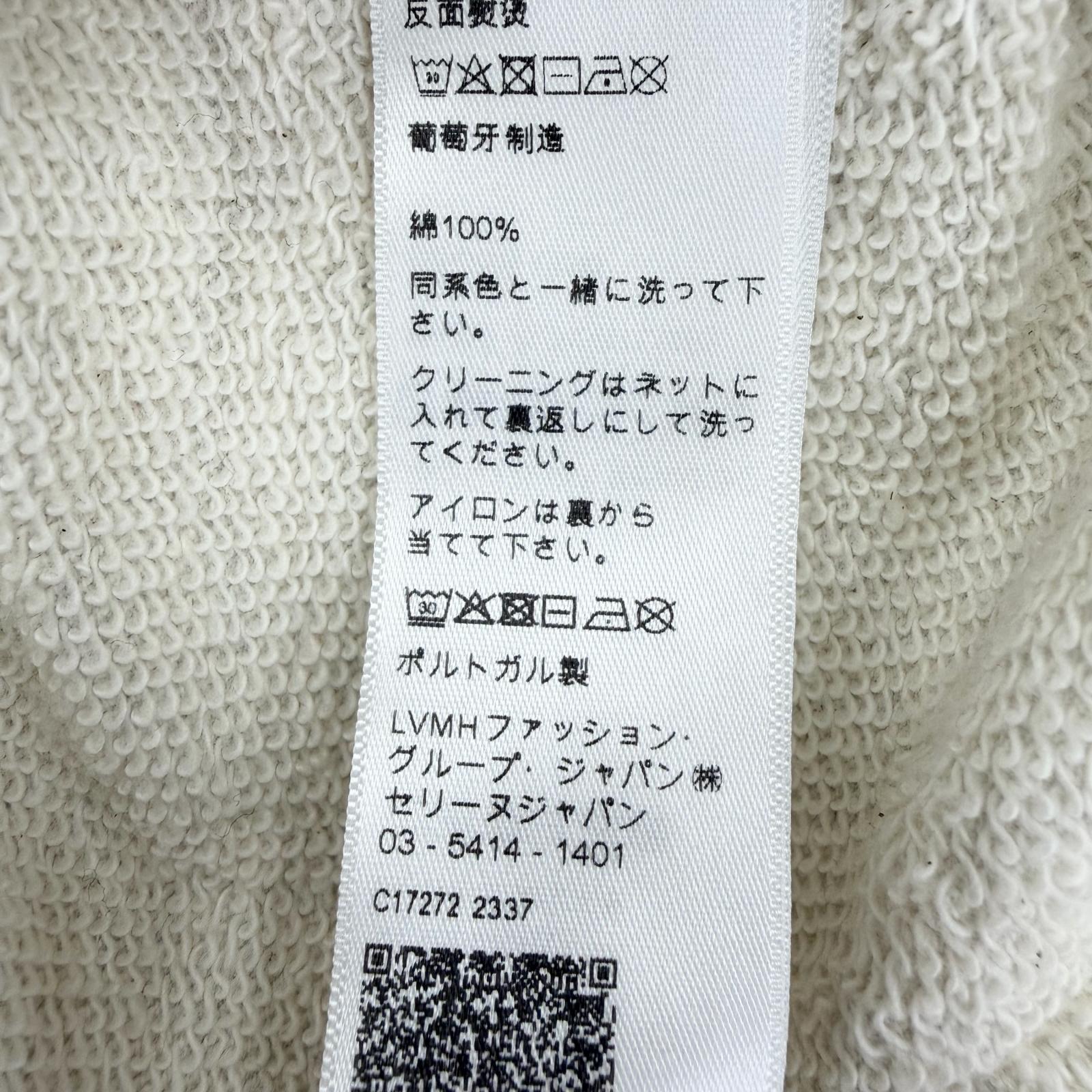 セリーヌ コットンスウェットシャツ