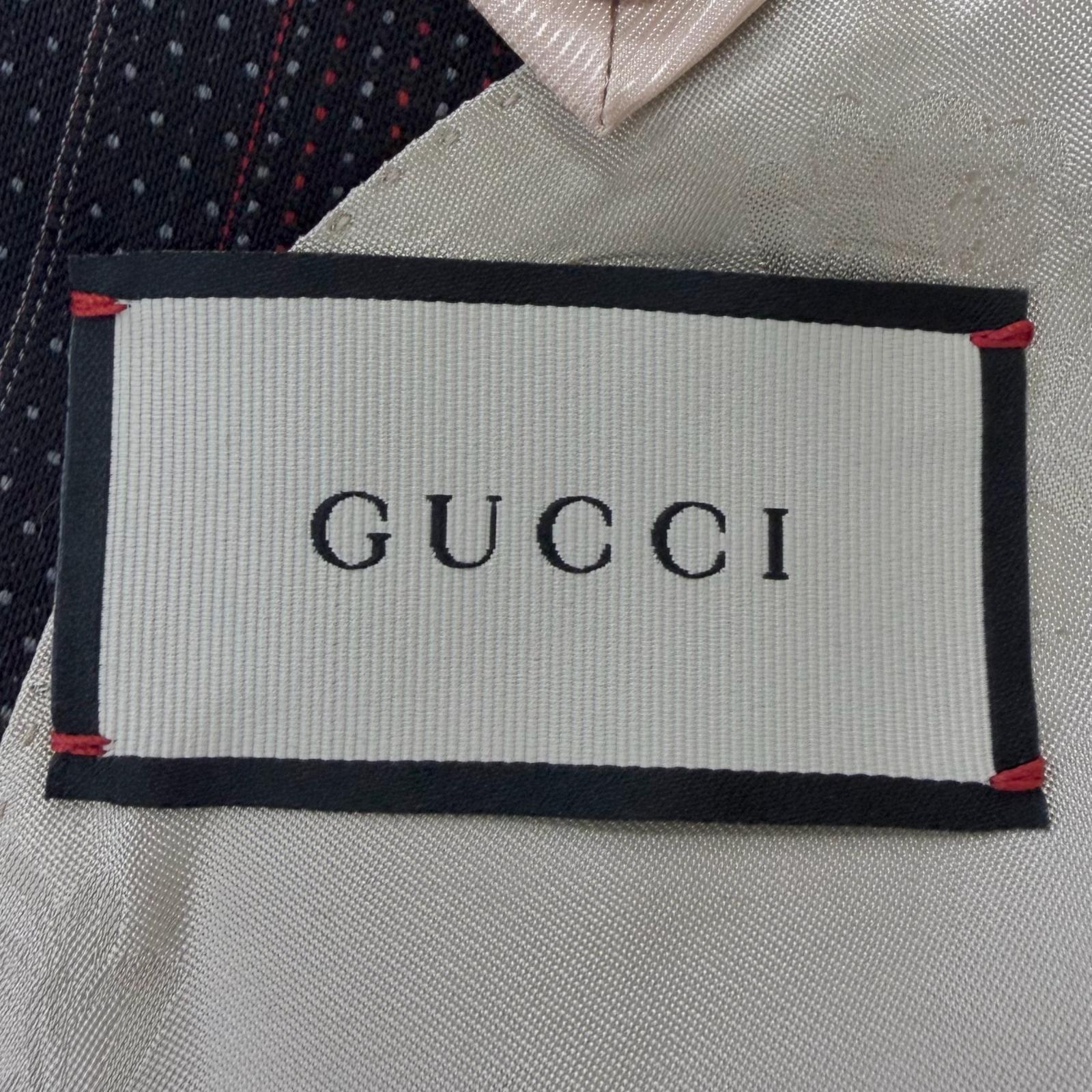 グッチ ウールスーツ
