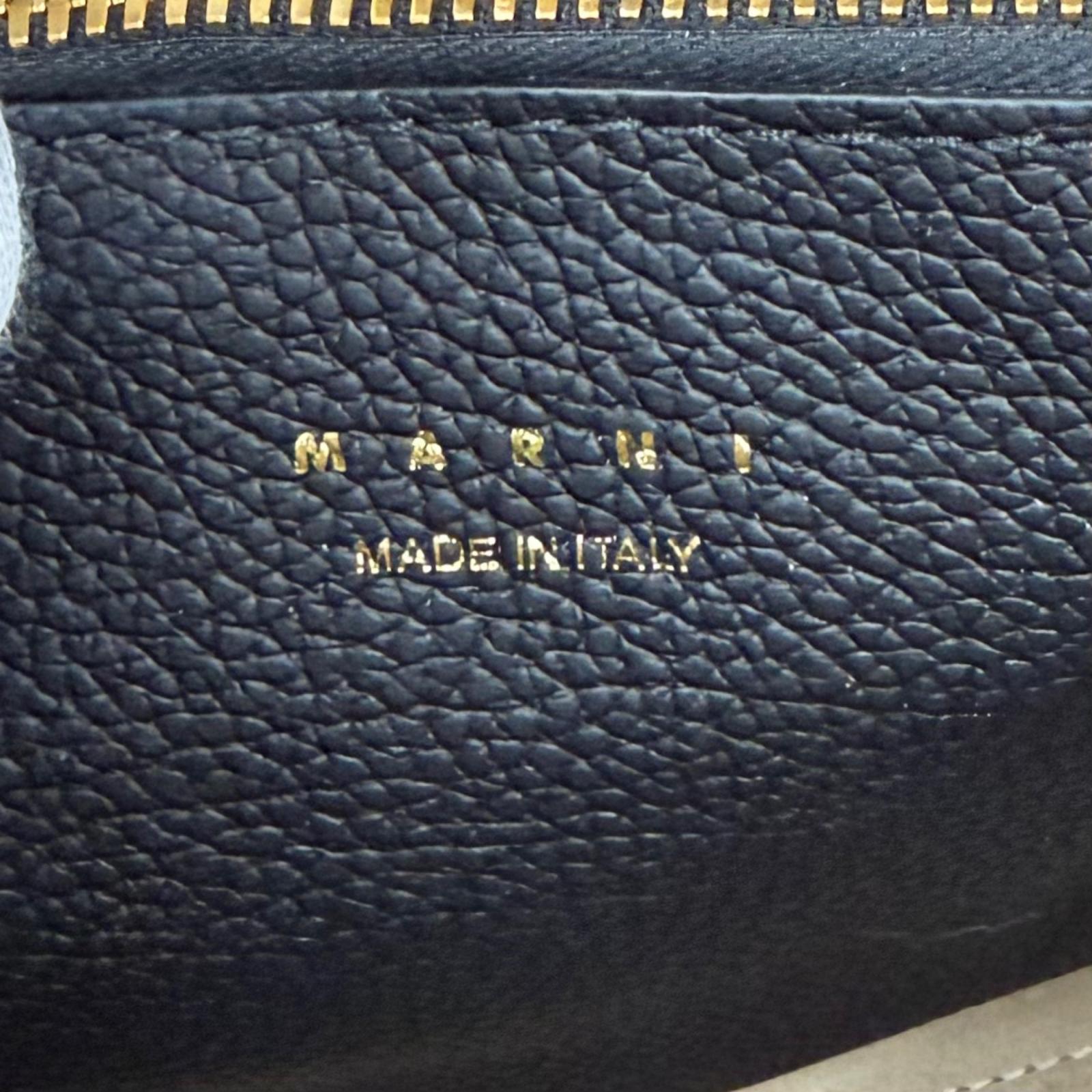 マルニ Trancaro レザートートバッグ