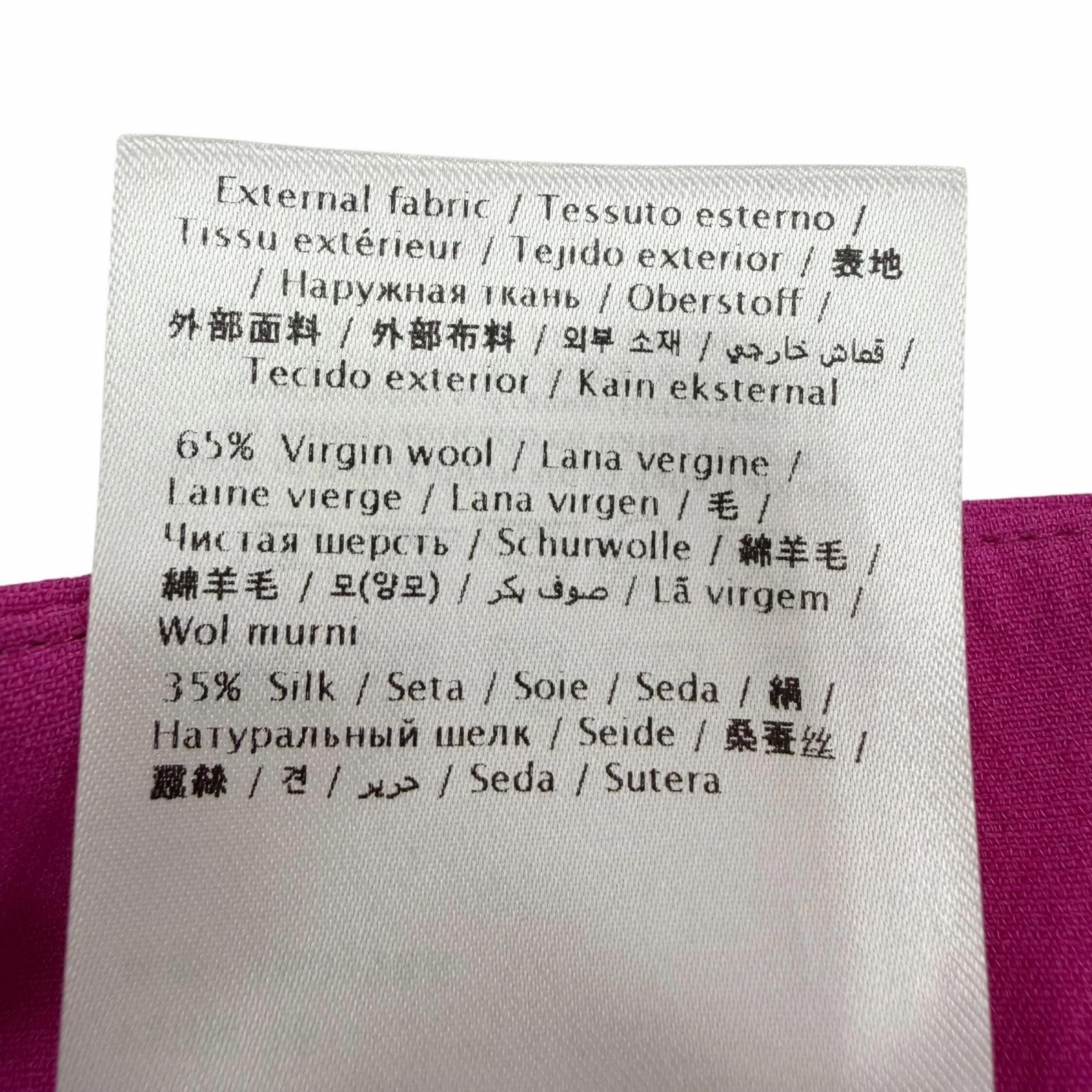 ヴァレンティノ ロックスタッズ ウールシルク フレアパンツ