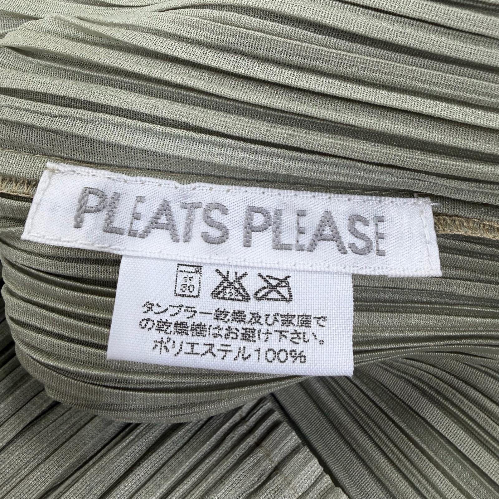 プリーツプリーズイッセイミヤケ ポリエステルセットアップ