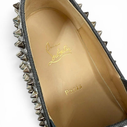 クリスチャンルブタン Rollerboat レザー スリッポン