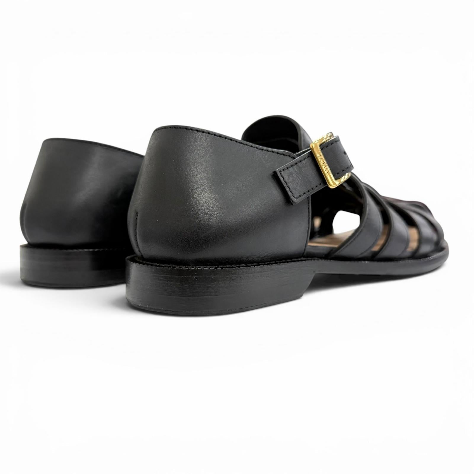 ロエベ CAMPO SANDAL レザーサンダル