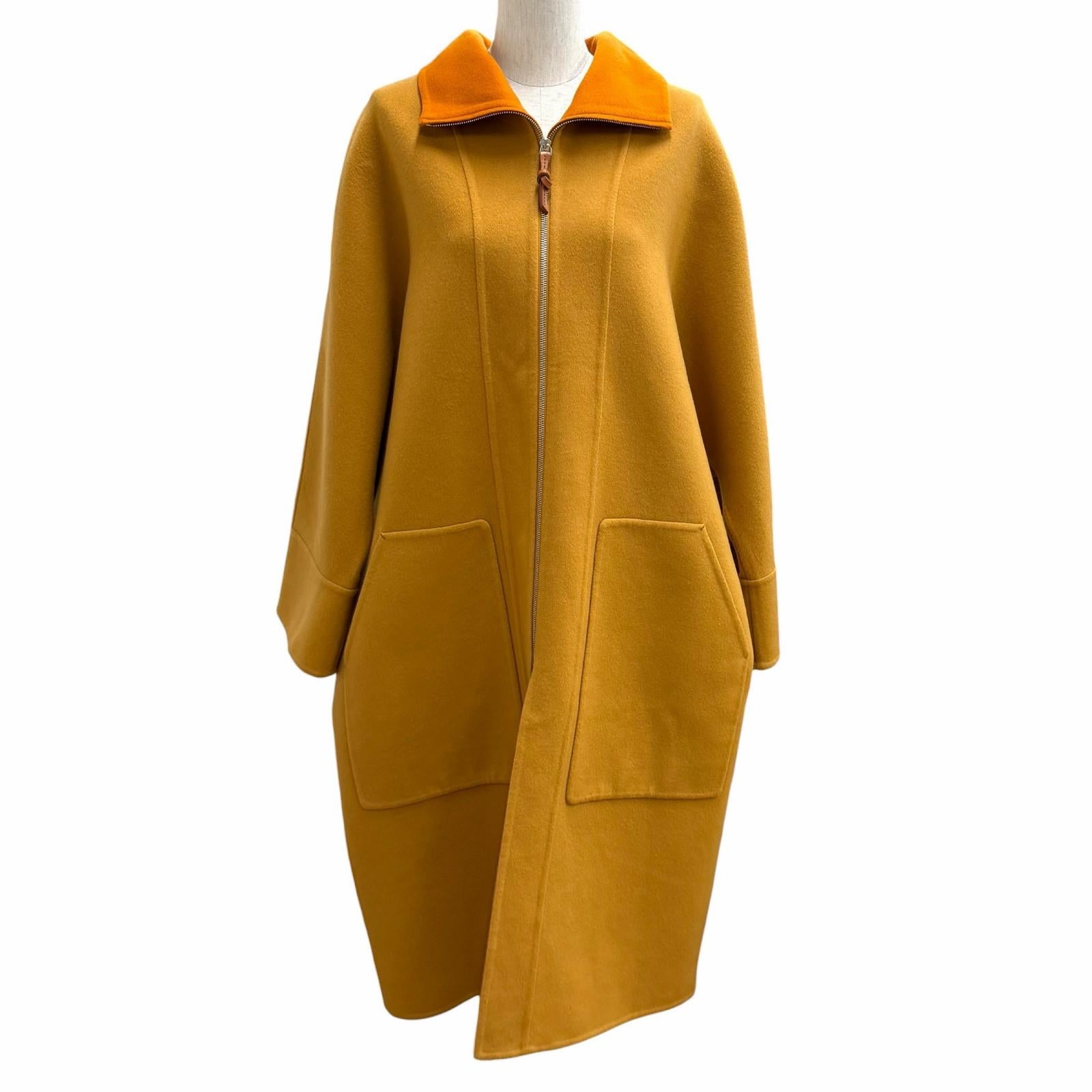 エルメス カシミヤコート