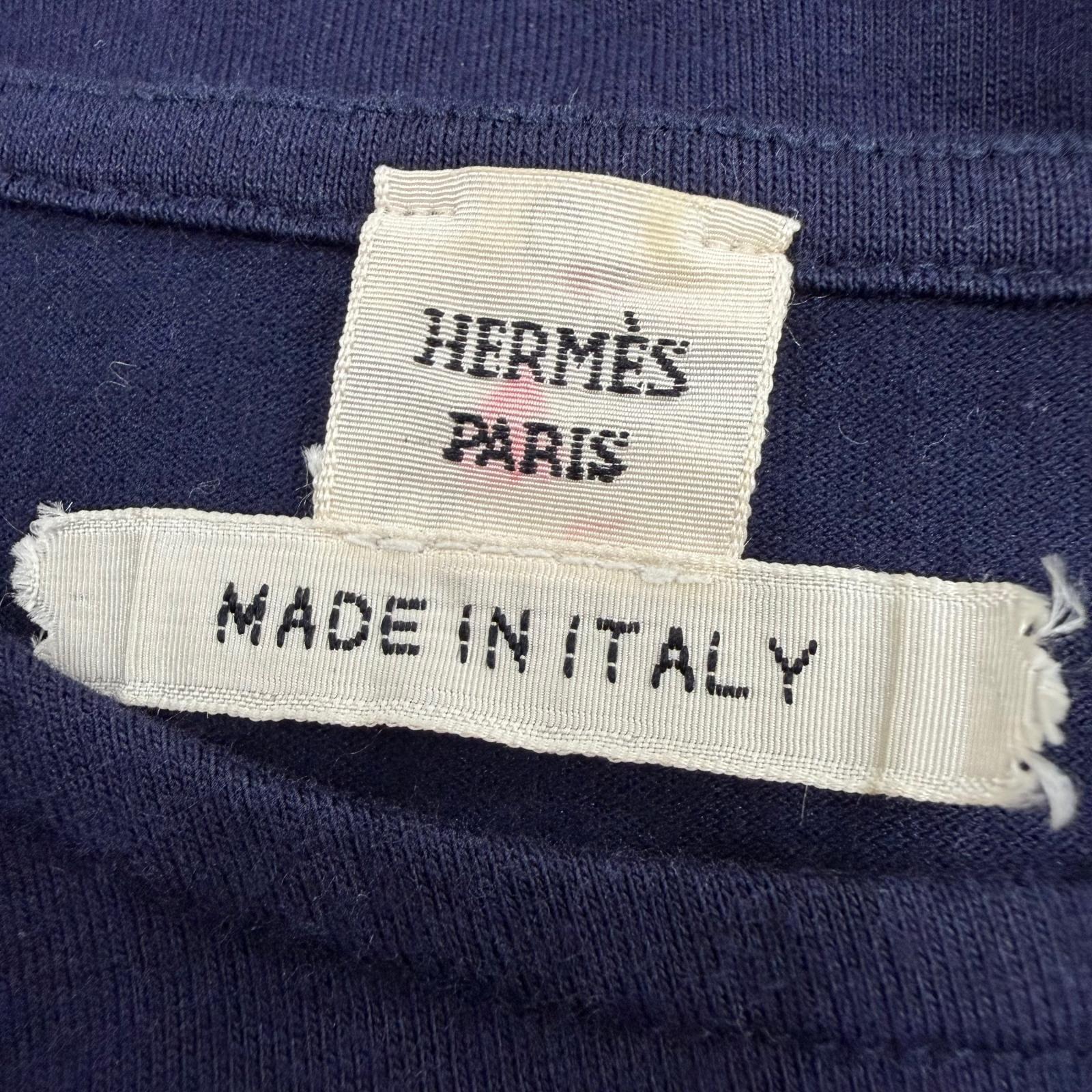 エルメス コットン混紡半袖Tシャツ36