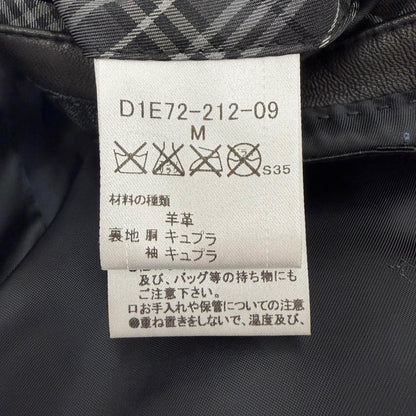 バーバリーブラックレーベル 羊革ジャケット