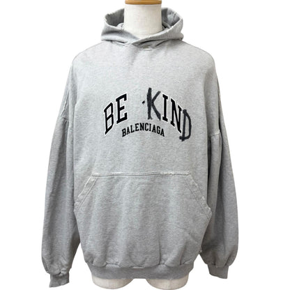 バレンシアガ Rount Hoodie コットンパーカー