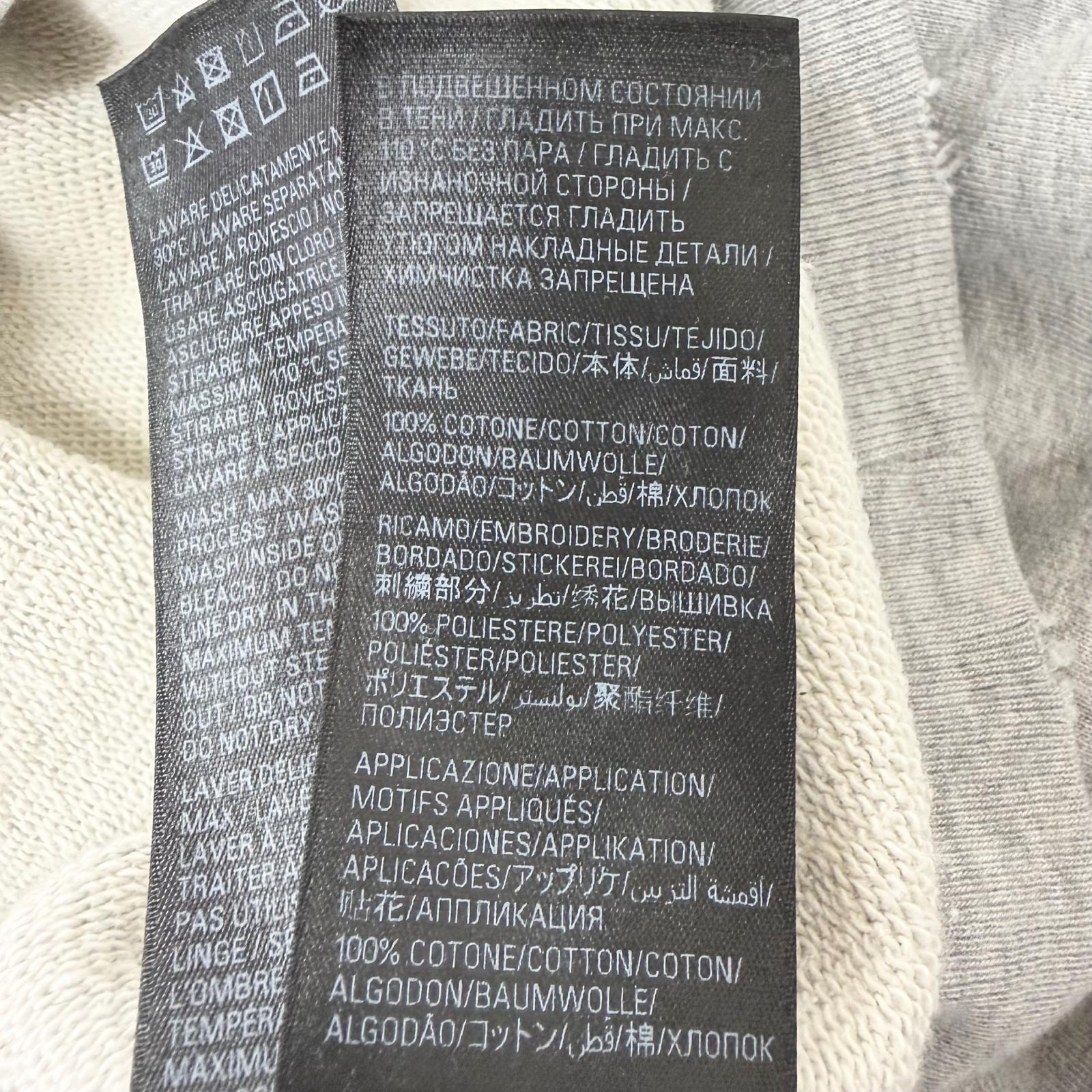 バレンシアガ Rount Hoodie コットンパーカー