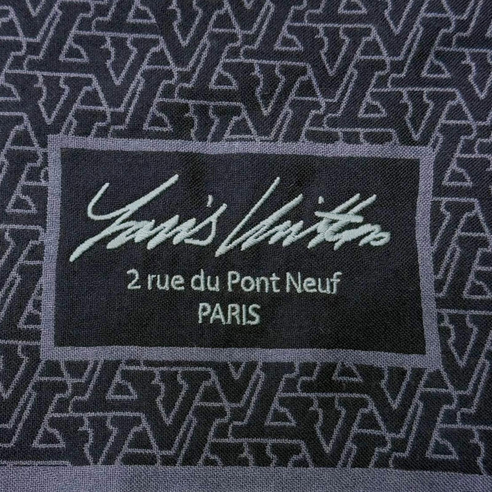 ルイヴィトン ウールシルクマフラー