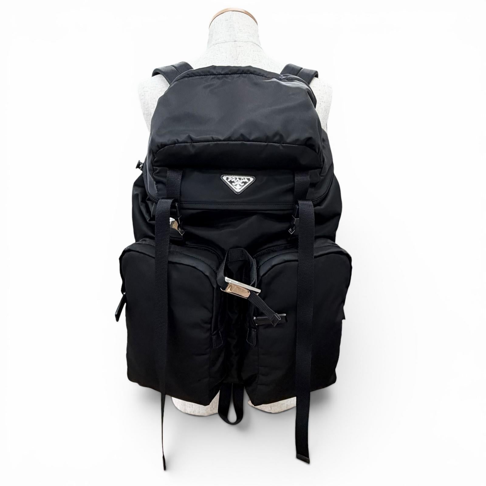 プラダ Re-Nylon レザー バックパック