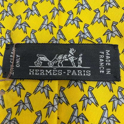 エルメス オリガミホース シルクネクタイ