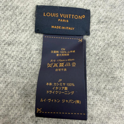 ルイヴィトン レイキャビック モノグラム カシミヤマフラー