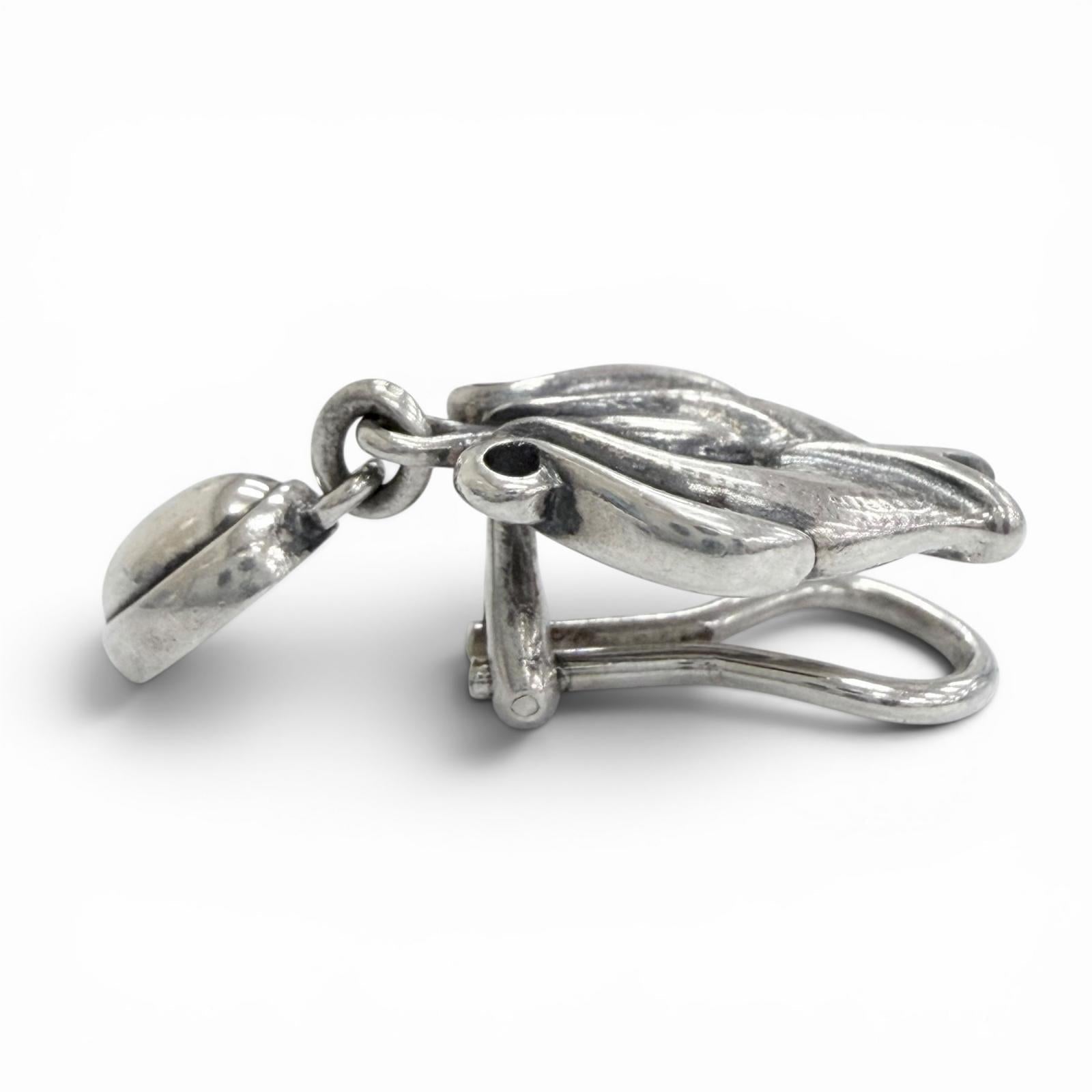 ジョージジェンセン ヘリテージコレクション シルバー ピアス