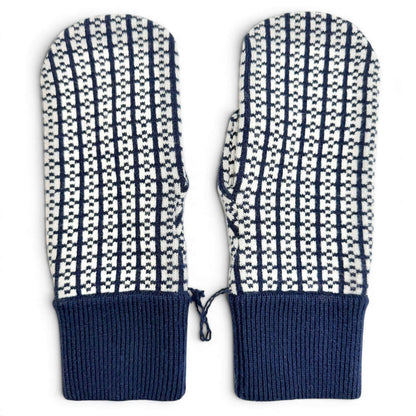 エルメス Hope Mitten ニットジャカード カシミヤグローブ
