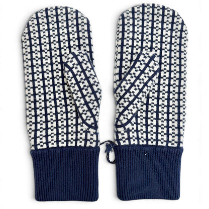 エルメス Hope Mitten ニットジャカード カシミヤグローブ
