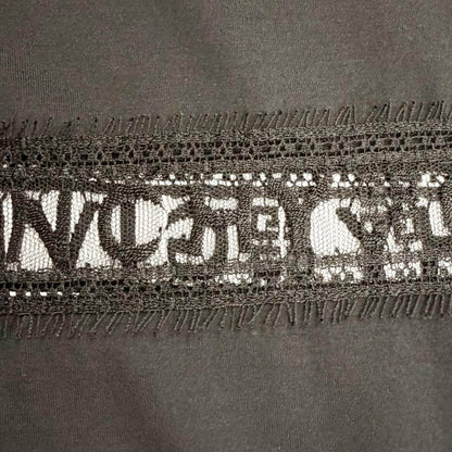 ジバンシィ ロゴレースディテール コットン半袖Tシャツ