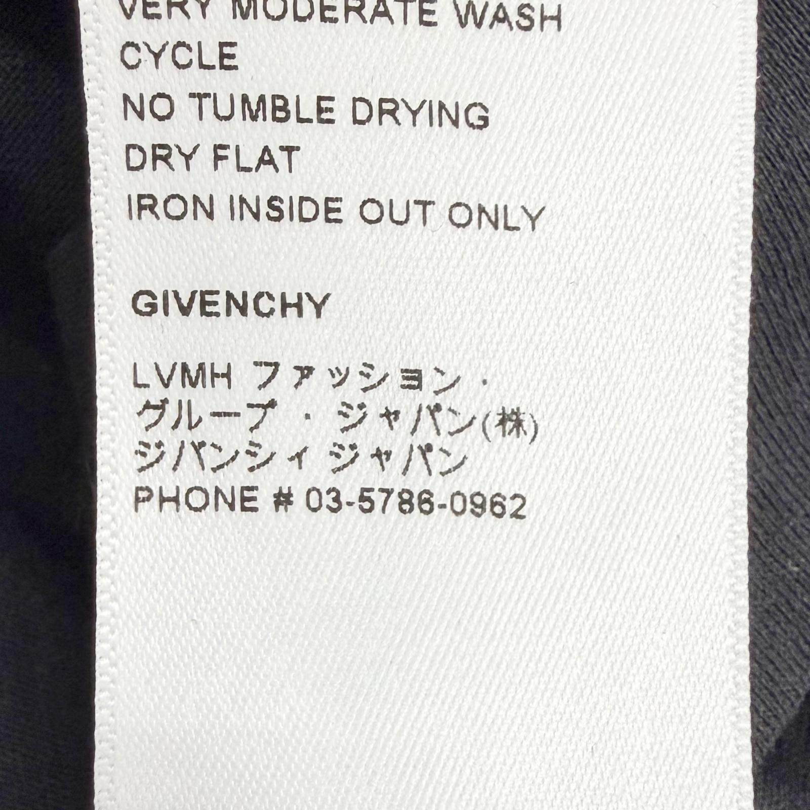 ジバンシィ ロゴレースディテール コットン半袖Tシャツ