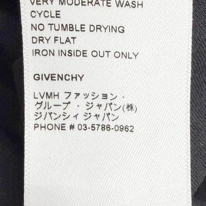 ジバンシィ ロゴレースディテール コットン半袖Tシャツ