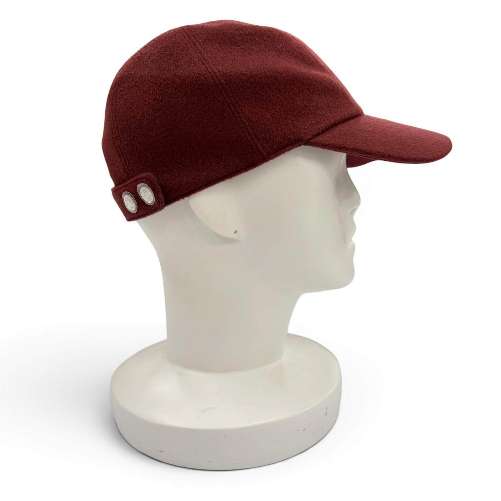 エルメス Davies H Serie カシミヤキャップ