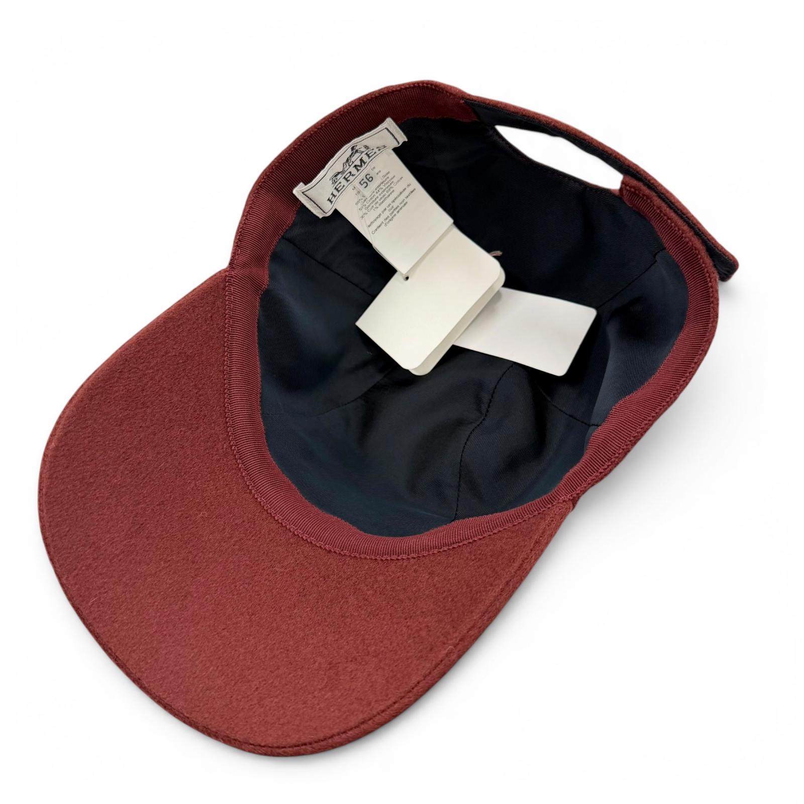 エルメス Davies H Serie カシミヤキャップ