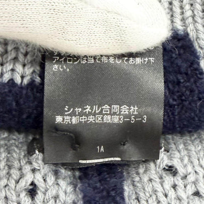 シャネル カシミヤウールシルクニットキャップ