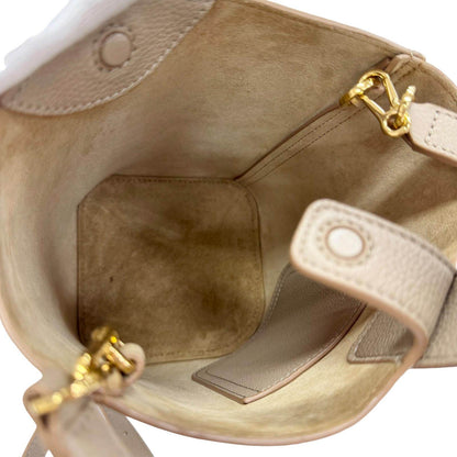 ロエベ Pebble Bucket Bag Mini レザーショルダーバッグ