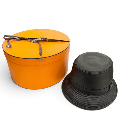 エルメス Chapeau Hidalgo 鹿革ハット