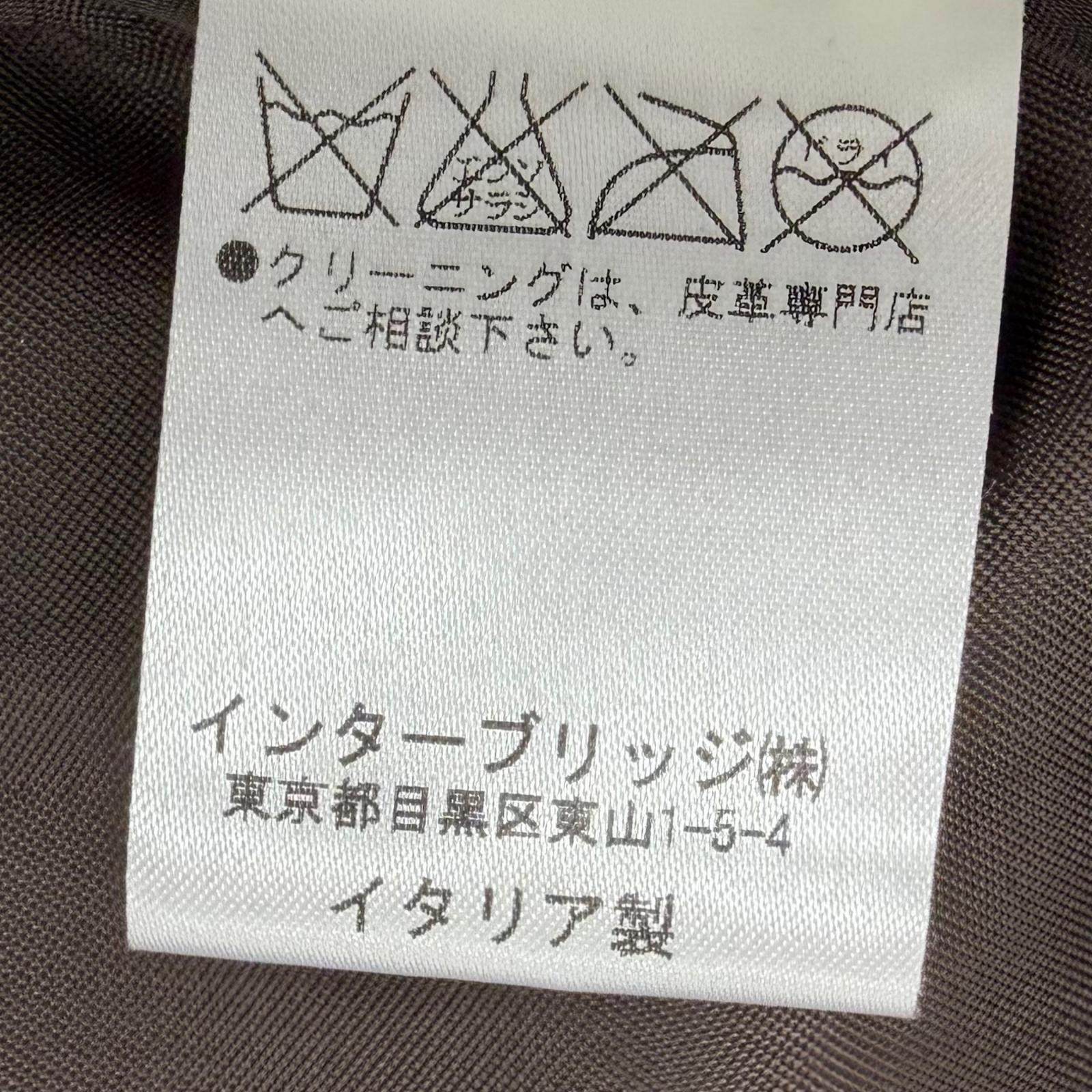チンクアンタ 牛革ジャケット