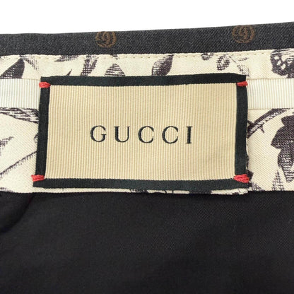 グッチ GGロゴ総柄 ウールスラックス