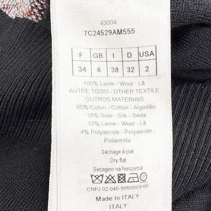 クリスチャンディオール ウールニット半袖トップス