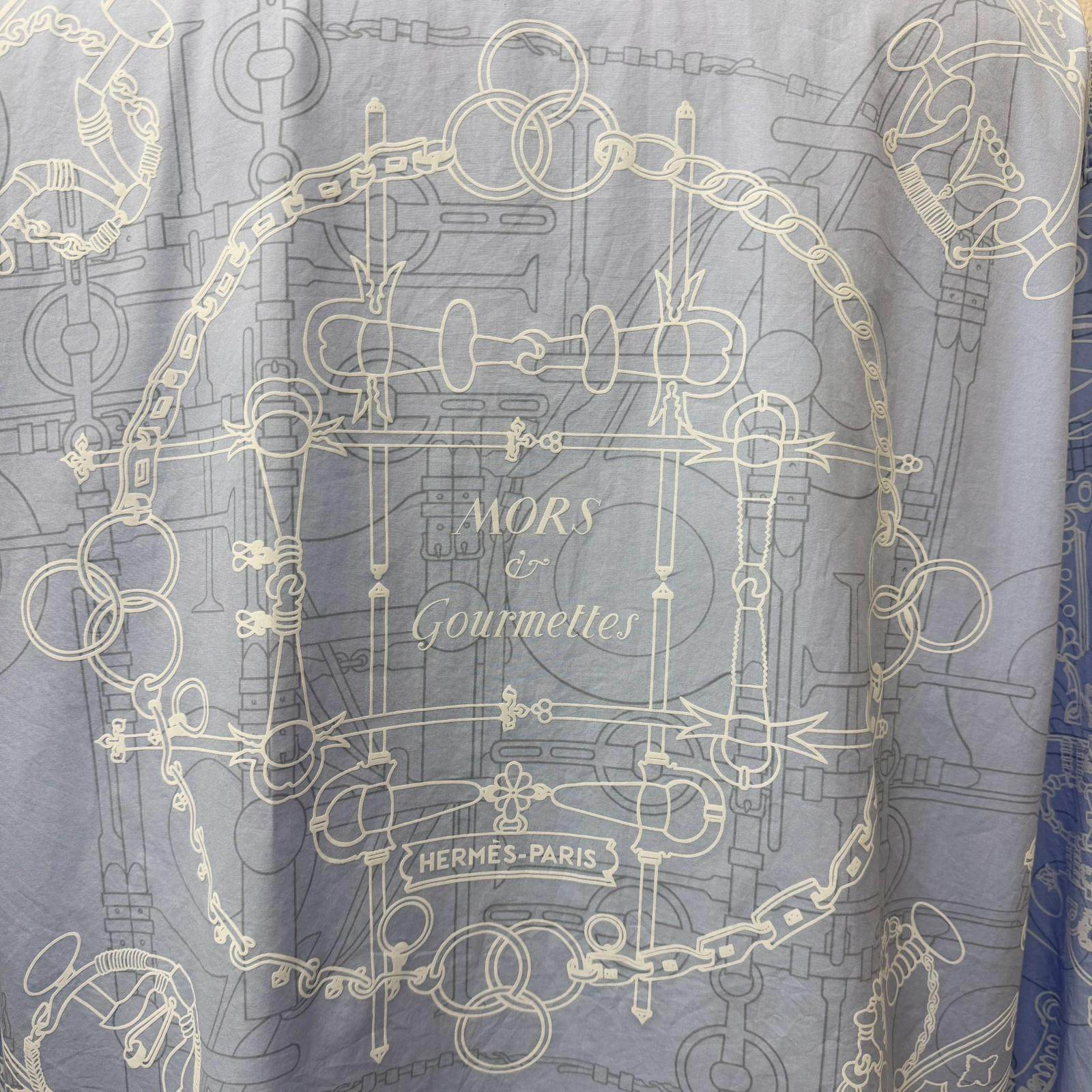 エルメス Mall E Gourmet Serie コットン長袖シャツ41