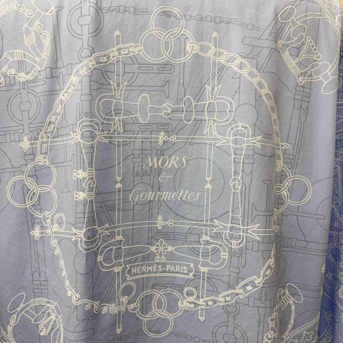 エルメス Mall E Gourmet Serie コットン長袖シャツ41