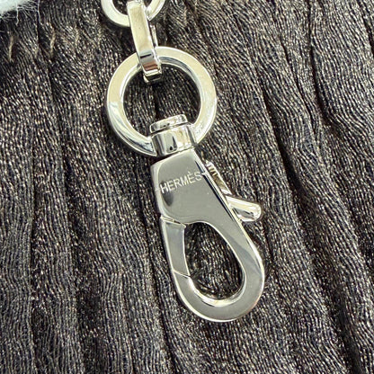 エルメス シルク混プリーツスカート38