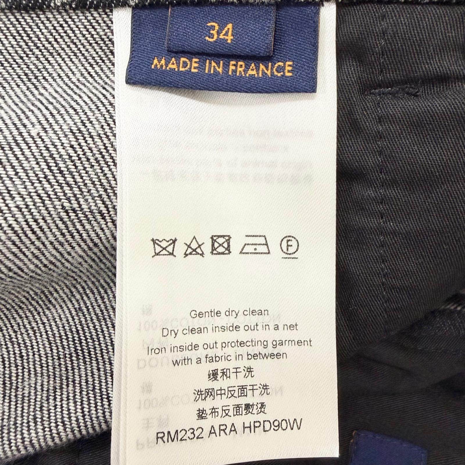 ルイヴィトン チェック レザーショートパンツ