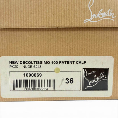 クリスチャンルブタン NEW DECOLTISSIMO パテントレザー パンプス