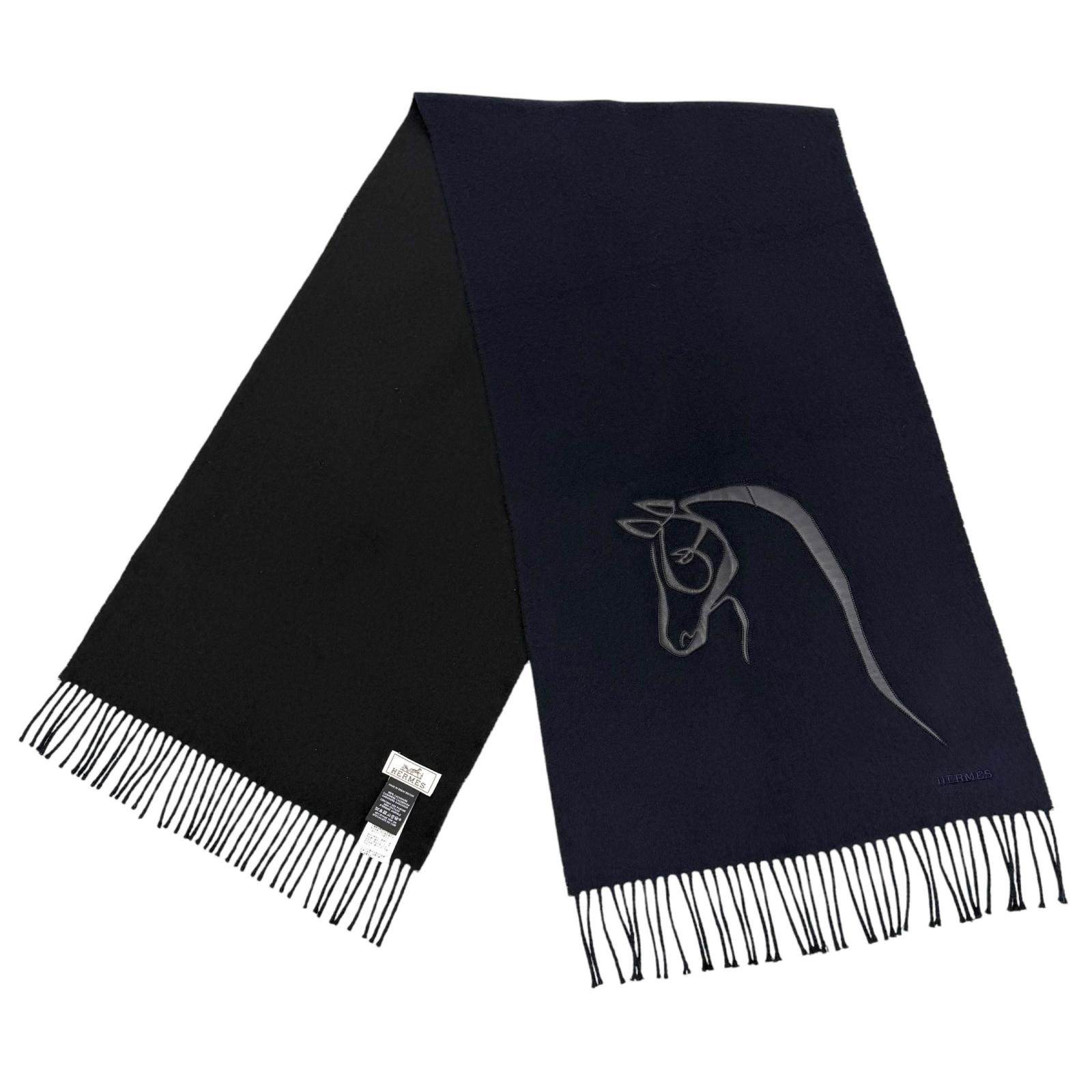 エルメス シュヴァルオトレ カシミヤ マフラー