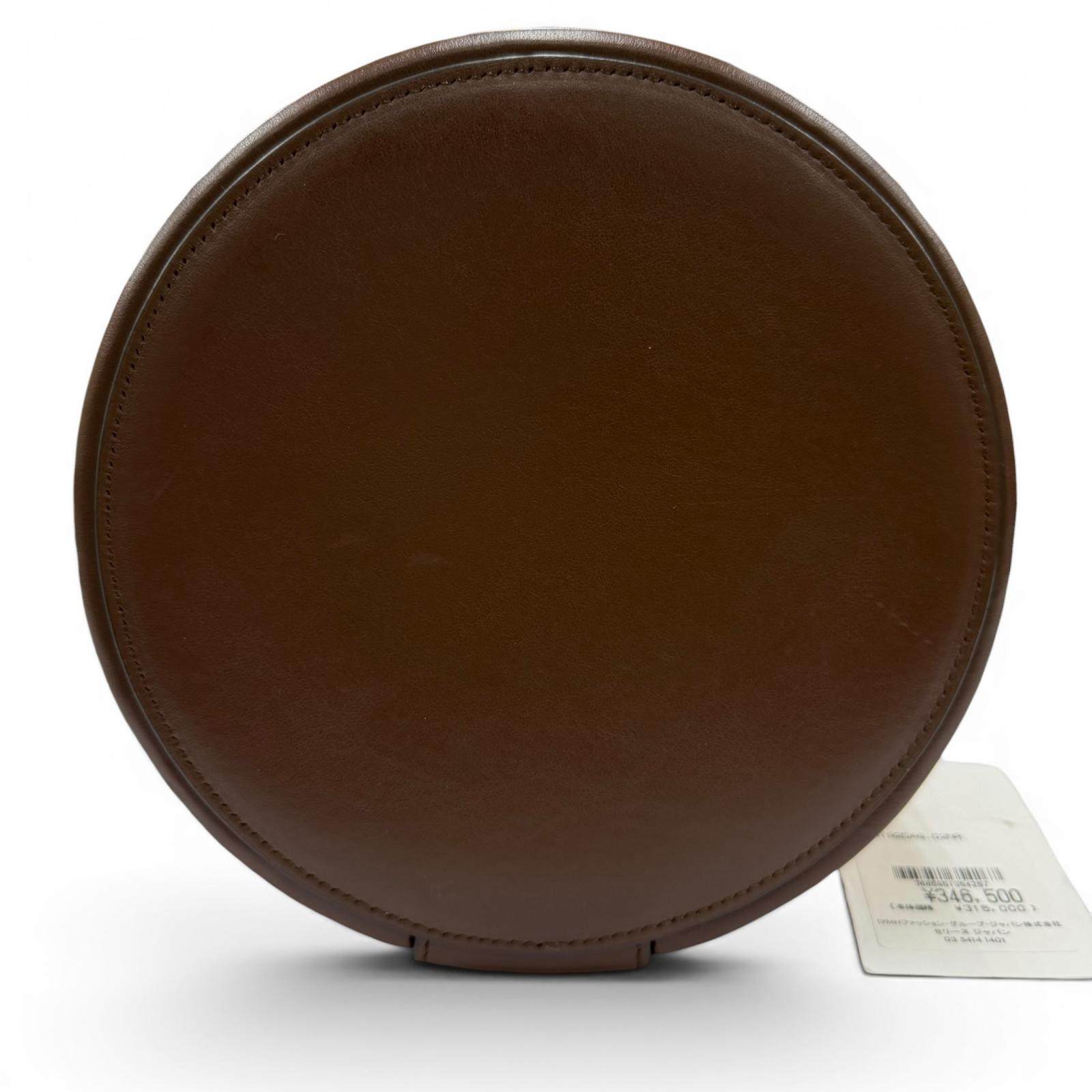 セリーヌ Tambour ラフィア ショルダーバッグ