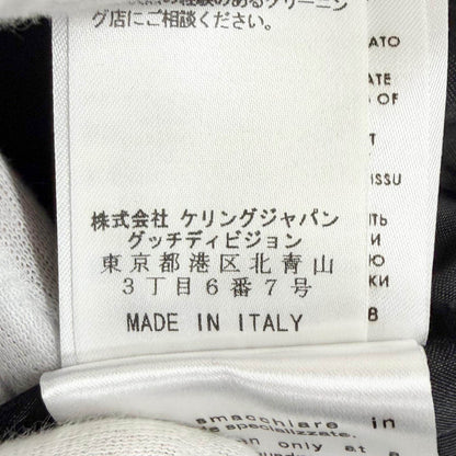 グッチ アセテート ナイロン レザー コート