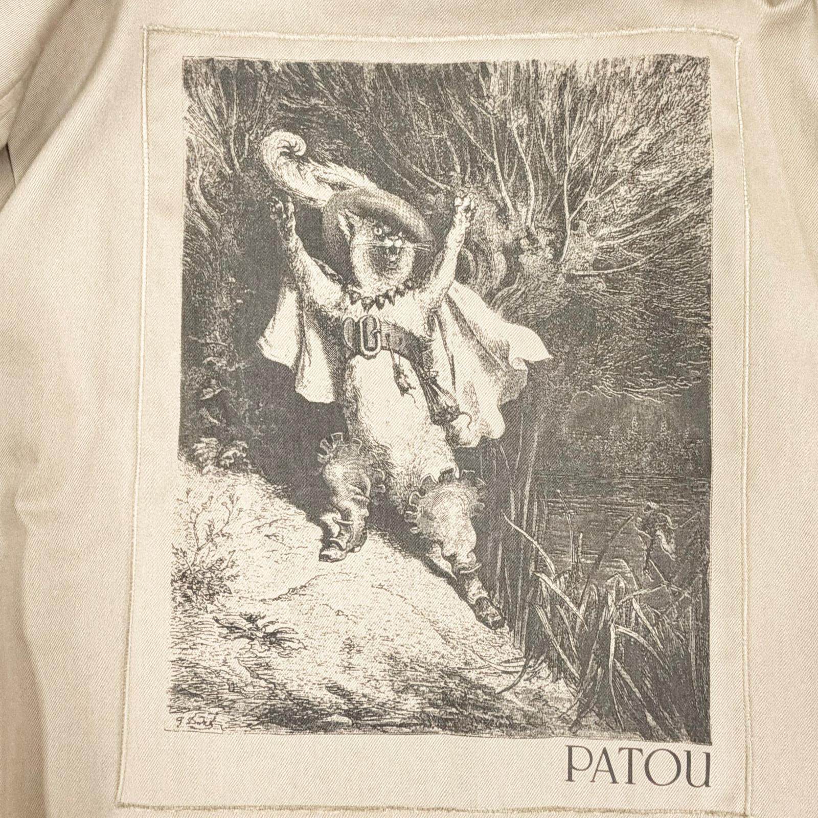 パトゥ Puss in Boots オーガニックコットンフーディー