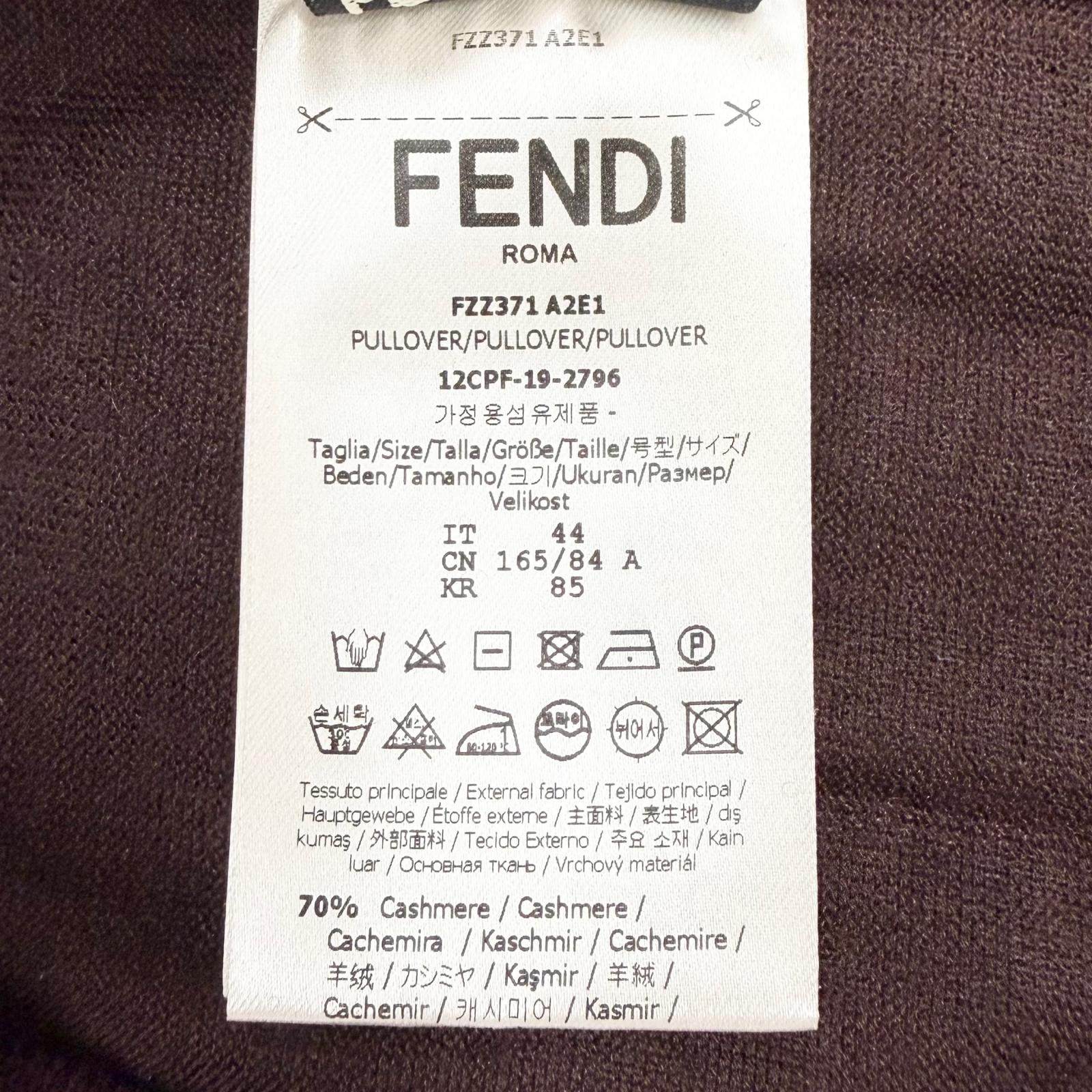 フェンディ カシミヤシルクニット